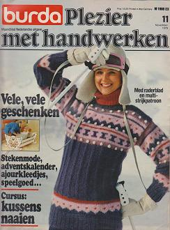 Burda Plezier met handwerken 1979 Nr.11 November